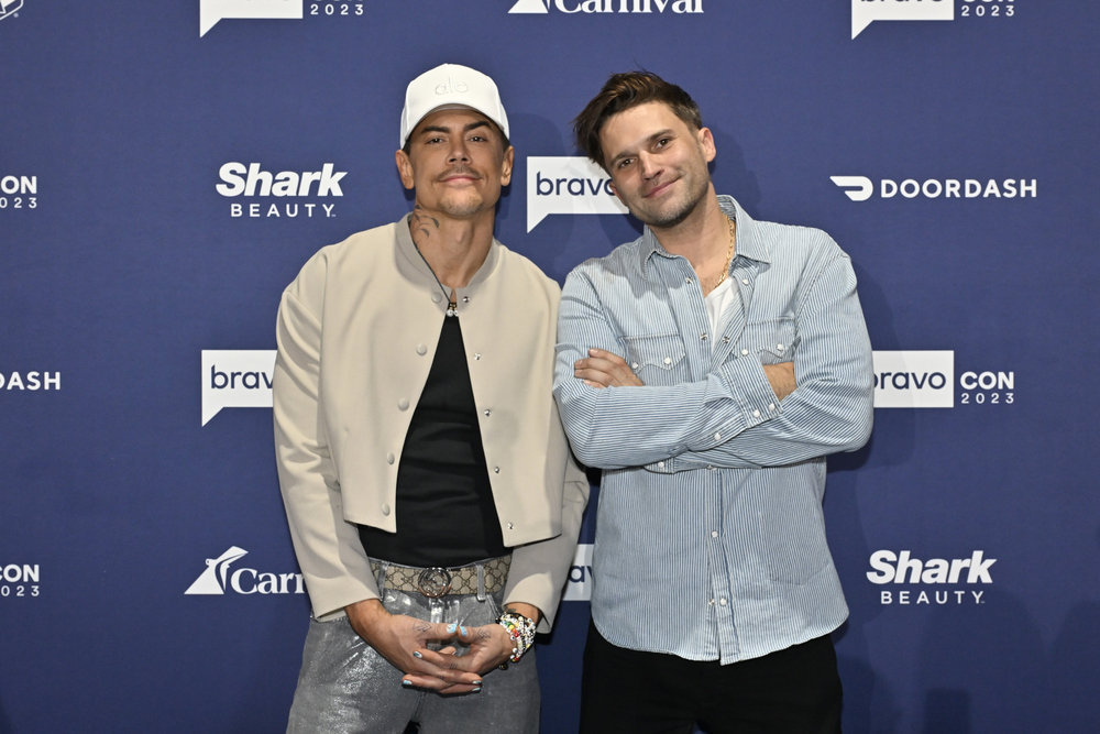 Tom Sandoval dhe Tom Schwartz në BravoCon 2023