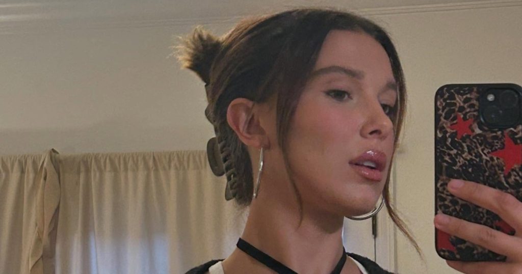 Millie Bobby Brown lë pak për të imagjinuar në setin e pizhitës së rreptë