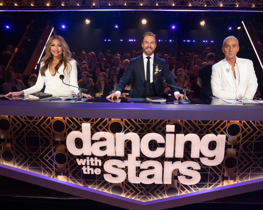 Tavolina e gjyqtarëve të DWTS 
