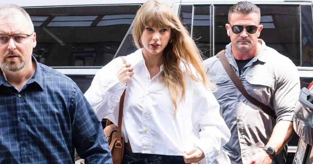 Fansat nuk kënaqen me pantallonat e shkurtra xhins dhe xhup të vogël të Taylor Swift