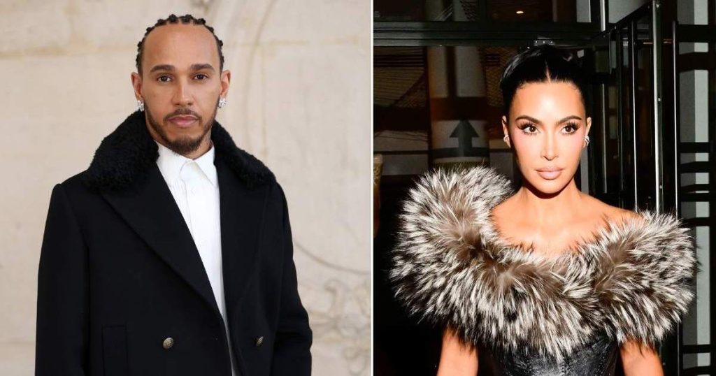 Lewis Hamilton është parë me Kim Kardashian në hotelin në Paris