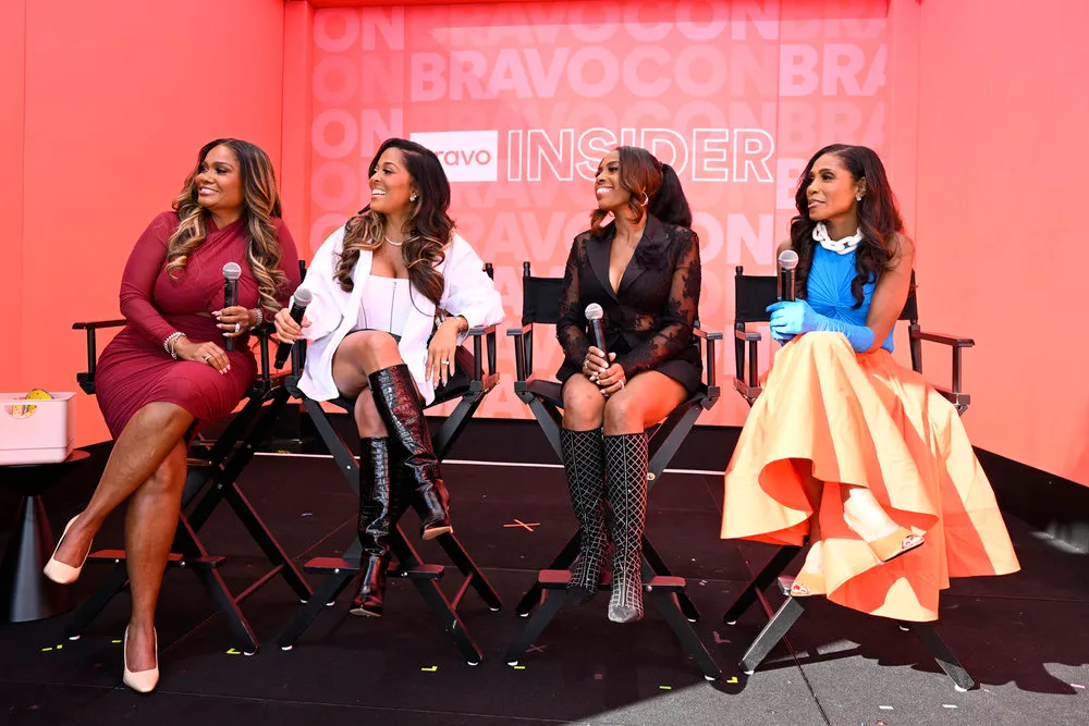 Dr. Heavenly Kimes, Toya Bush-Harris, Dr. Simone Whitmore dhe Dr. Jackie Walters në Forumin Caesars në Las Vegas, NV të dielën, më 16 nëntor