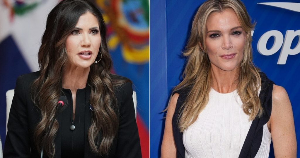 Megyn Kelly thotë se Kristi Noem 'rrjedh' fotot e burrit të saj