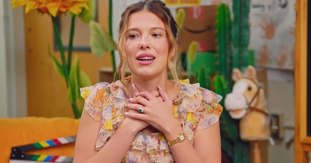 Millie Bobby Brown thotë se vajza e saj e vogël ndryshoi mënyrën si prindër