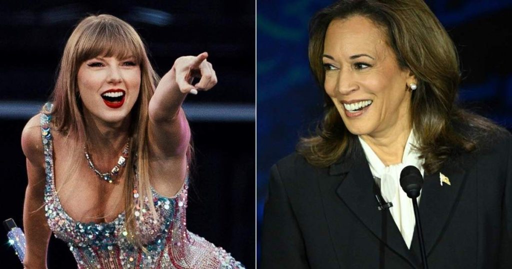 Taylor Swift tërhoqi vijën ndaj Kamala Harris në dasmën e saj - Burimi
